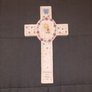 Precious Moments Cross for Baby’s Birth!